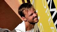Kevin Krawietz hat gut lachen – er tritt bei den Olympischen Spielen in Tokio für das Team Germany im Tennis-Doppel an.
