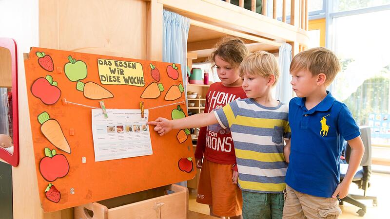Der Grundstein für gesunde Ernährung wird schon im Kindesalter gelegt. Der Grundstein für gesunde Ernährung wird schon im Kindesalter gelegt.