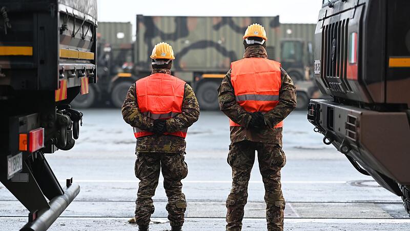 Gro&szlig;e Verlege&uuml;bung der Nato: "Steadfast Dart"