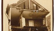 Zerstörte Synagoge in der Wiesentstraße: Die beiden neu entdeckten Aufnahmen zeigen das Forchheimer Gotteshaus nach der Sprengung am 10. November 1938. (Foto: Jüdisches Museum Augsburg Schwaben)