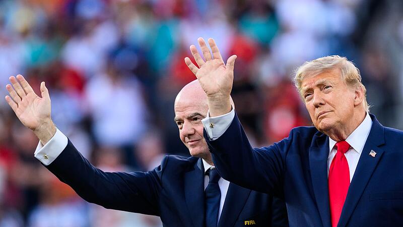 Gianni Infantino und Donald Trump Gianni Infantino und Donald Trump