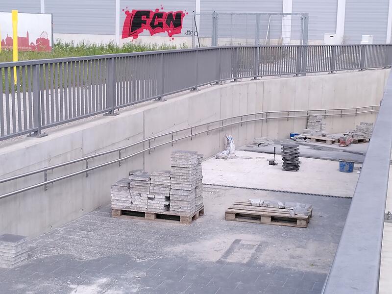 Bahnausbau Forchheim Dietrich-Bonhoeffer-Unterf&uuml;hrungForchheim & Fr&auml;nkische Schweiz