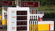 Dieselpreis an Autobahntankstelle Dieselpreis an Autobahntankstelle