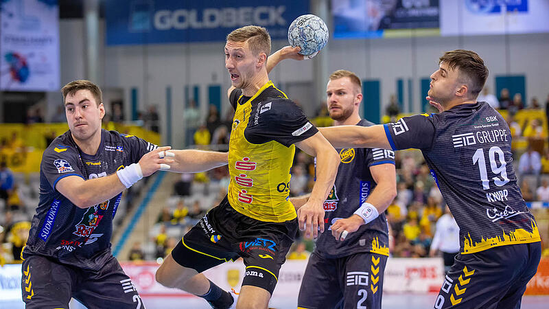 Gegen drei: Coburgs Spielmacher Arkadiusz Ossowski