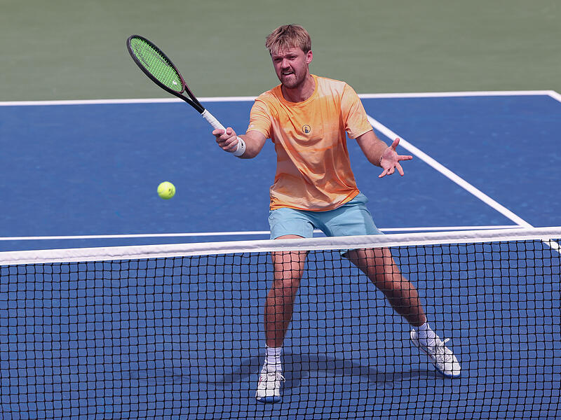 Titelmission gescheitert: Kevin Krawietz ist bei den US Open im Achtelfinale ausgeschieden.
