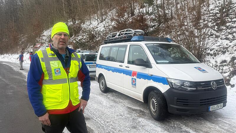 Hans-Peter Lautner leitete am Samstag den Rettungseinsatz der Bergwacht Kulmbach-Obermain im Schorgasttal.