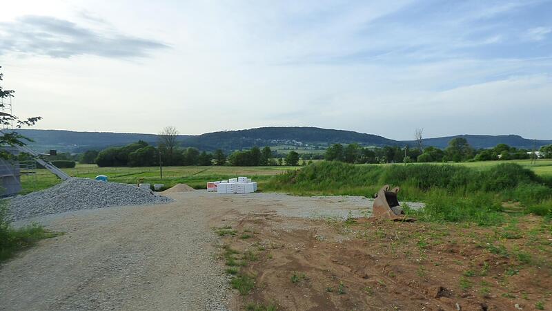 Blick ins Neubaugebiet &bdquo;St. Laurentius&ldquo; in KirchehrenbachForchheim & Fr&auml;nkische Schweiz