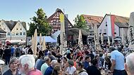 Trotz großer Hitze war der Andrang riesig in Herzogenaurach.