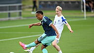 Der geb&uuml;rtige N&uuml;rnberger bekam am Montag gegen im internen Test gegen Finnland noh einige Minuten Spielzeit.