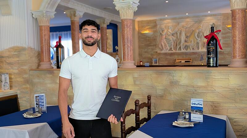 Er hat sich seinen Gastro-Traum mit nur 22 Jahren erf&uuml;llt: Bilal Memetoglou ist der neue Inhaber des Bamberger Griechen &bdquo;Delphi&ldquo;.