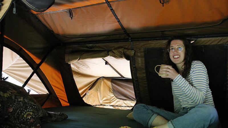 Campen im Dachzelt - Ein Erlebnis