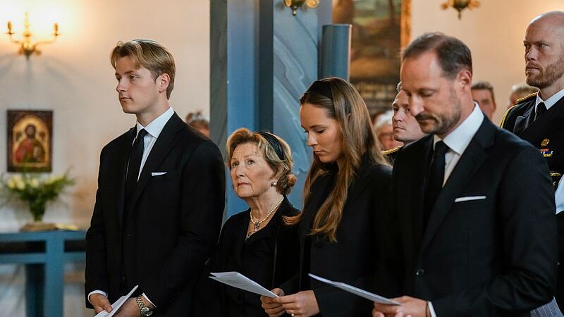 Nach dem Tod von K&ouml;nig Harald - Gedenkgottesdienst