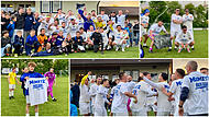 Der FC Mitwitz feiert die Kreisliga-Meisterschaft 2026 in Kronach/Lichtenfels.
