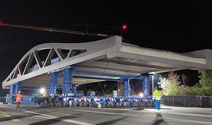 Hier kommt die neue Brücke zwischen Hallstadt und Bamberg Hier kommt die neue Brücke zwischen Hallstadt und Bamberg