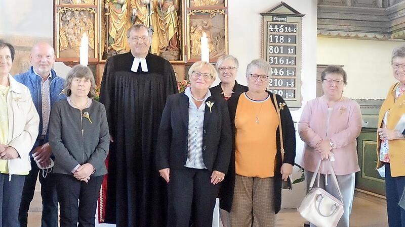 Vor 51 Jahren feierten sie ihre Konfirmation. Wegen der Corona- Pandemie holten sie in diesem Jahr ihr Goldjubil&auml;um nach.