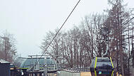 Auf geht's: Mit der Einweihung der Seilbahn ist die höchste Baustelle Bayreuths beendet.