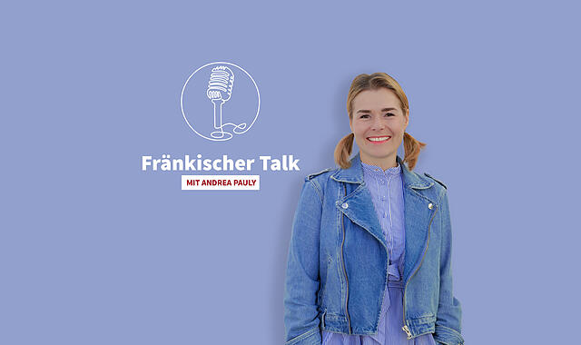 Katharina Kaddi Kestler, Bergfreundin im BR, im Podcast Fr&auml;nkischer Talk
