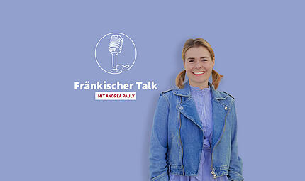 Katharina Kaddi Kestler, Bergfreundin im BR, im Podcast Fr&auml;nkischer Talk