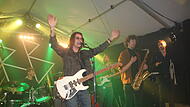 Die tschechische Band „Steven’s“ (mit von links) Stepan Kordik, Jan Rehak, Honz Donz, Polej Vojtech und Patrik Basilkov begeisterten das Publikum der Schmölzer Bluestage mit einer edlen Mischung aus Rock, Pop, Blues und Funk.