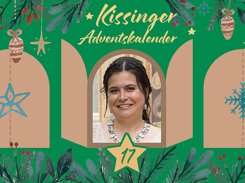 Julia Meder freut sich über den Zauber der Kurstadt Julia Meder (35) ist Quellenkönigin in Bad Kissingen und junior Geschäftsführerin im Familienunternehmen Bestattungen Meder.