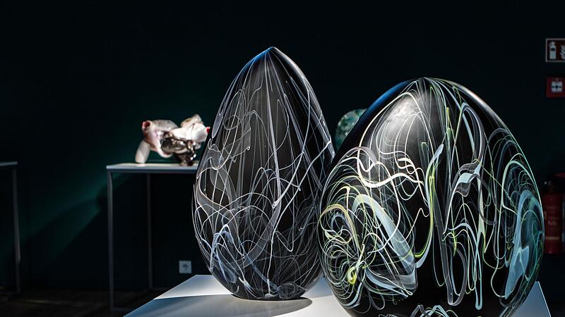 Jonas Noel Niedermann: „Floating Line“ – Studioglas aus Dänemark zeigt eine neue Sonderausstellung im Museum für Modernes Glas im Park von Schloss Rosenau.