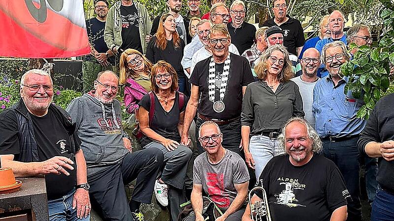 &bdquo;Benzineselreiter&ldquo; beim Treffen 2025.