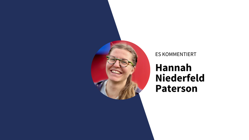 Autorin Hannah Niederfeld Paterson