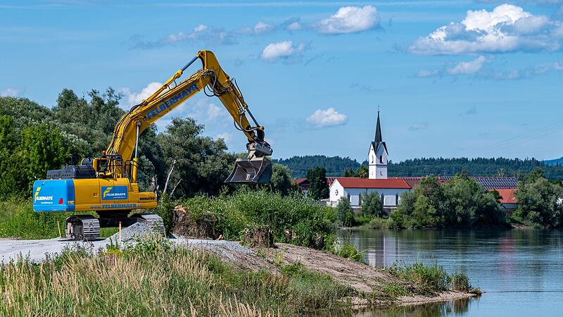 Donauausbau bei Straubing Donauausbau bei Straubing