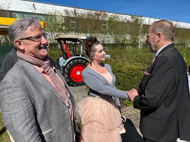 Verabschiedung von B&uuml;rgermeister Bernd Reisenweber in Ebersdorf bei Coburg