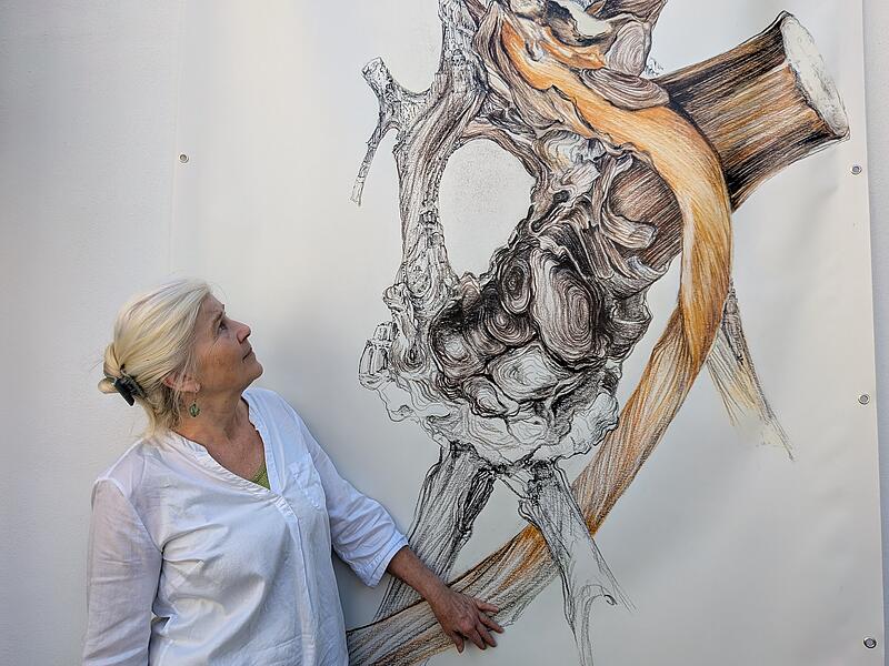Fassadenkunst Kunstverein Kulmbach