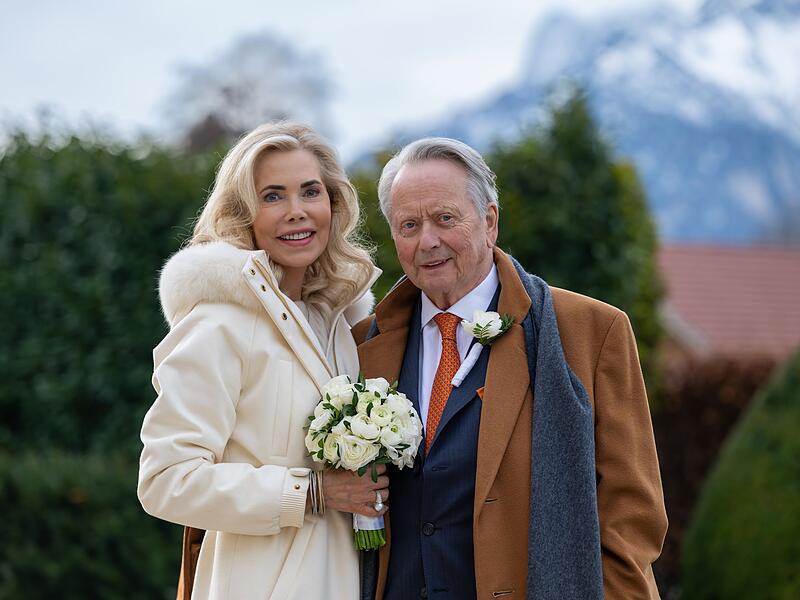 Wolfgang Porsche und Gabriela zu Leiningen haben geheiratet