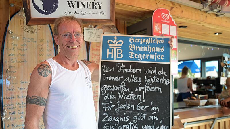 Strandbad-Betreiber Martin "Miene" Gruber Strandbad-Betreiber Martin "Miene" Gruber