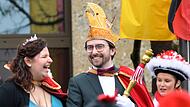 Das Prinzenpaar Tom und Julia übernehmen bis Aschermittwoch das Kronacher Rathaus. Das Prinzenpaar Tom und Julia übernehmen bis Aschermittwoch das Kronacher Rathaus.