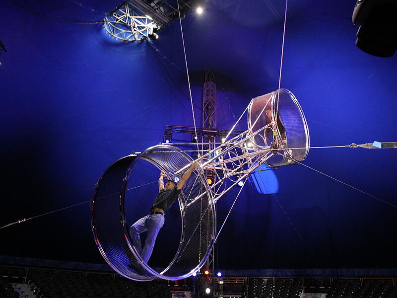 Blick hinter die Kulissen beim Zirkus Charles Knie