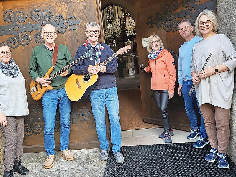 Die M&uuml;nnerst&auml;dter Kirchenband &bdquo;Magdala&ldquo; tritt am Freitag, 17. April, in der M&uuml;nnerst&auml;dter Pfarrkirche mit einem besonderen Programm auf.