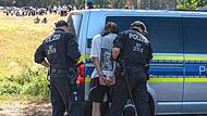 Tausende versammeln sich wieder unerlaubt in Emskirchen