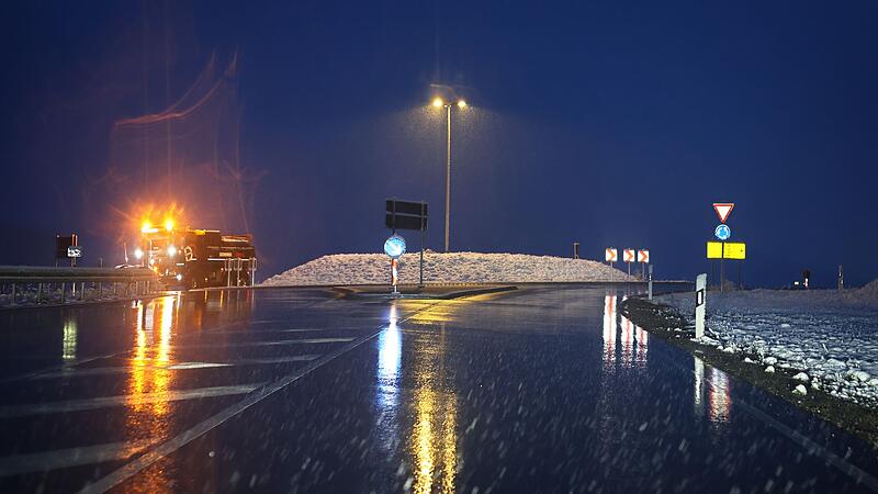 Neuschnee im S&uuml;den
