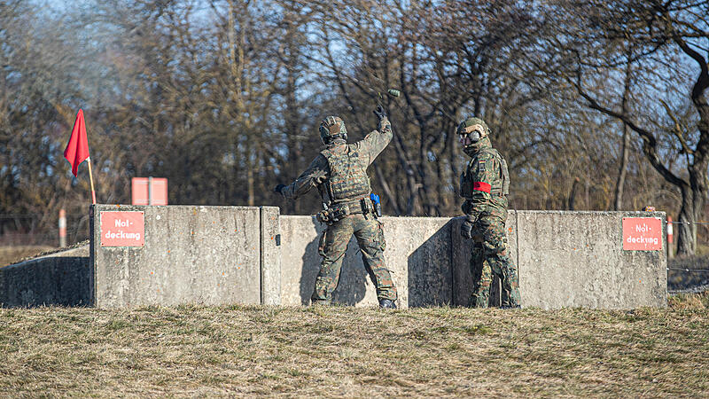 Freiwilliger Wehrdienst bei der Bundeswehr in Hammelburg: So l&auml;uft die Ausbildung am Lagerberg ab.