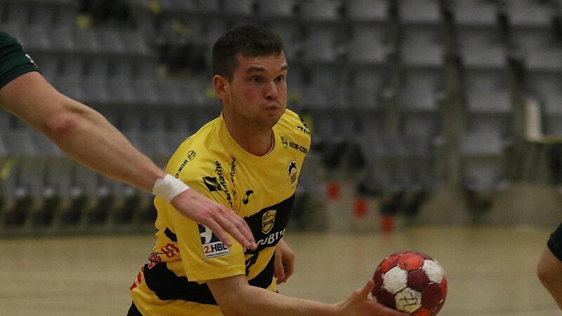 HSC-Neuzugang Tumi Steinn Runarsson stand zum ersten Mal in der HUK-Arena auf der Platte HSC-Neuzugang Tumi Steinn Runarsson stand zum ersten Mal in der HUK-Arena auf der Platte