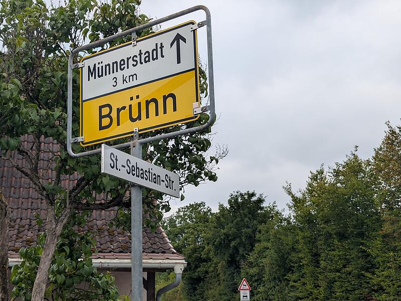 Die St.-Sebastian-Stra&szlig;e in Br&uuml;nn ist dem Hl. Sebastian gewidmet.