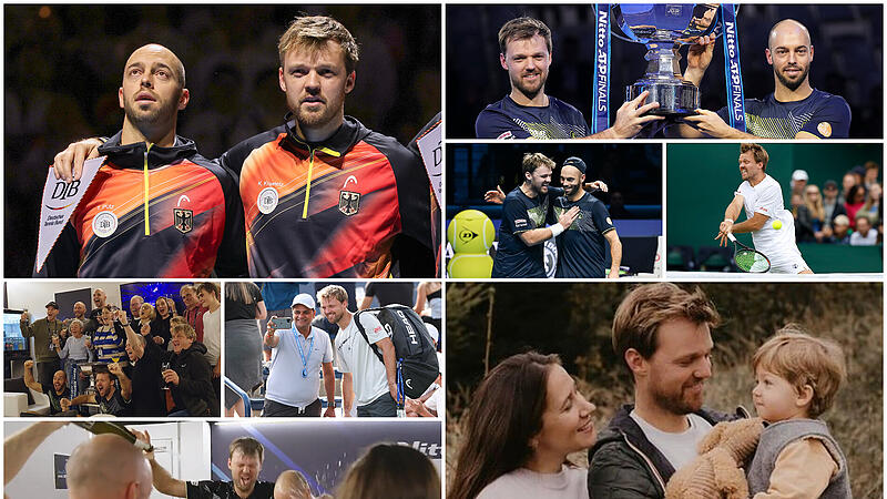 So bunt war das Jahr des Coburger Tennisprofis Kevin Krawietz.