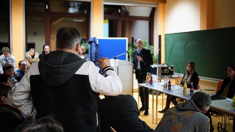 B&uuml;rgerversammlung Asyl Schney Notunterkunft