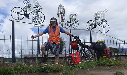 Mit 70 &uuml;ber die Anden