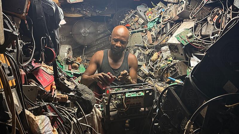 Elektroschrott in Ghana Elektroschrott in Ghana