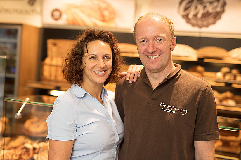 Setzen auf Natur pur in der Bäckerei: Sandra und Michael Oppel