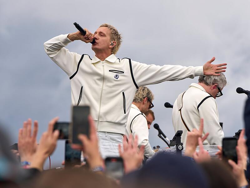 Kraftklub-Frontmann Felix Kummer Kraftklub-Frontmann Felix Kummer