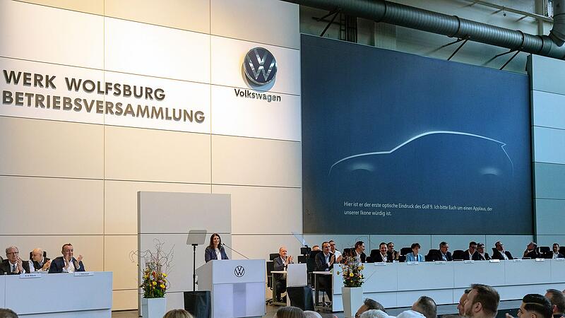 VW-Betriebsversammlung in Wolfsburg