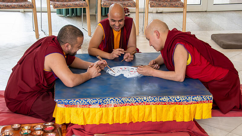 Sandmandala Bad BockletSandmandala Bad Bocklet