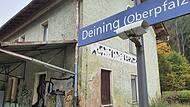 Hat gute Chancen im Lost-Places-Wettbewerb: Der Bahnhof von Deining in der tiefsten Oberpfalz.