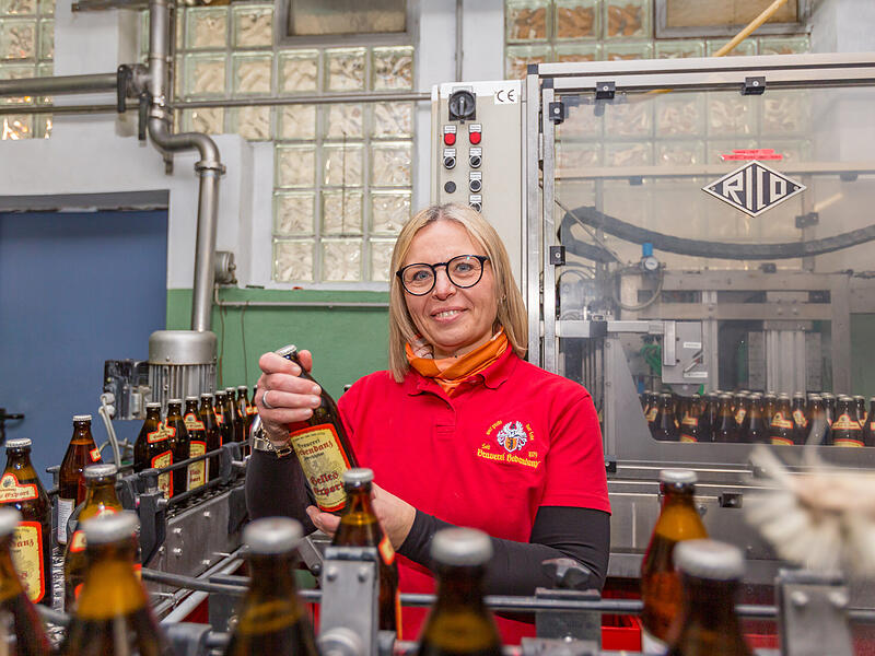 Seit Januar ist Martina Hebendanz Geschäftsführerin der Forchheimer Traditionsbrauerei Hebendanz – und sie will CSU-Oberbürgermeisterin werden.